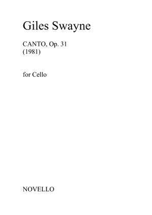 Giles Swayne: Canto For Cello