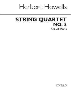 Herbert Howells: String Quartet No.3 ( In Gloucestershire) Parts