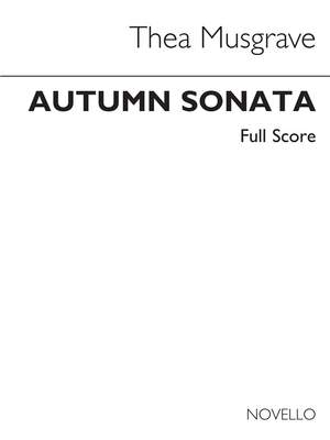 Thea Musgrave: Autumn Sonata