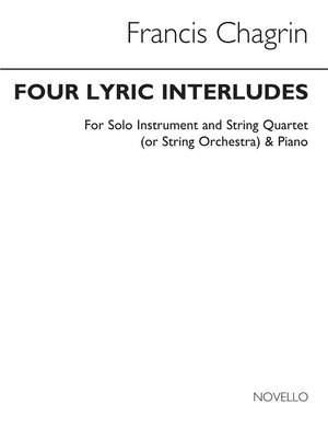 Francis Chagrin: Four Lyric Interludes (Parts)
