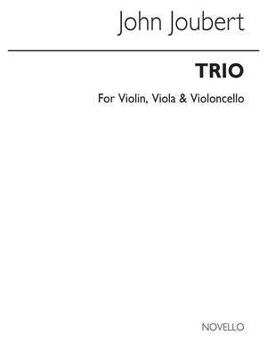 John Joubert: Trio For Violin Viola And Cello (Parts)