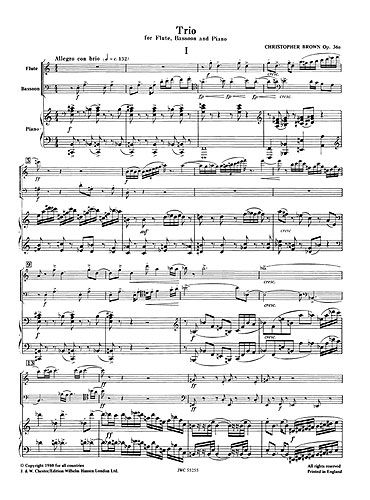 Christopher Brown: Trio Op.36a