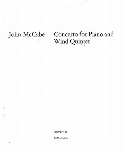 John McCabe: Concerto