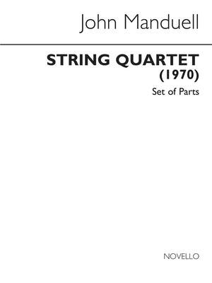 John Manduell: String Quartet (Parts)