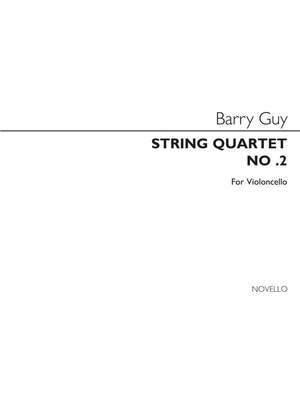 Barry Guy: String Quartet No.2 (Parts)