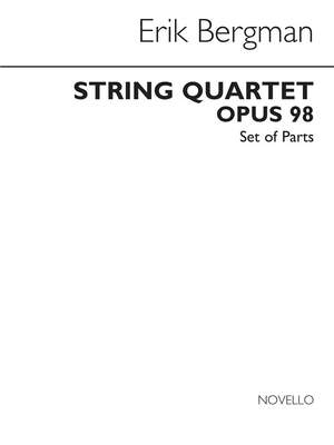 Erik Bergman: String Quartet Op.98 (Parts)