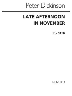 Peter Dickinson: Late Afternoon In November