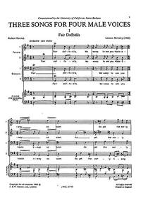 Lennox Berkeley: Three Songs Op. 67 No.1