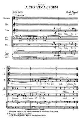 Hugh Wood: A Christmas Poem Op.27