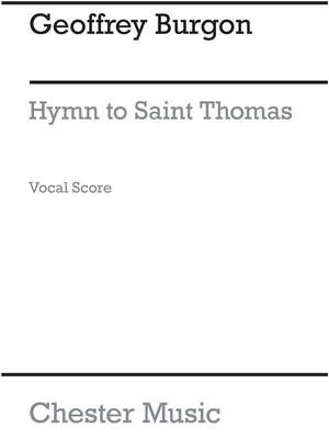 Geoffrey Burgon: Hymn To St Thomas Of Hereford
