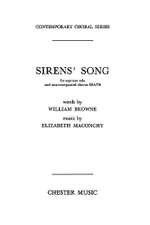 Elizabeth Maconchy: Siren's Song for SATB Choir Product Image