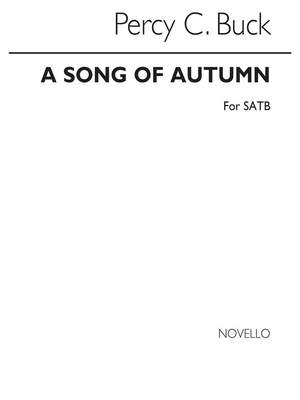 Percy C Buck: A Song Of Autumn
