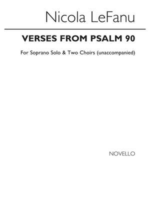 Nicola LeFanu: Verses From Psalm 90