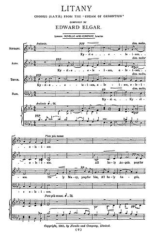 Edward Elgar: Litany