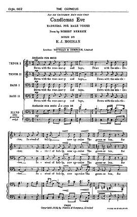 E.J. Moeran: Candlemas Eve