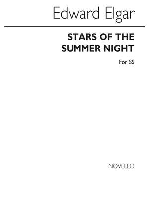 Edward Elgar: Stars Of The Summer Nights for SS Chorus