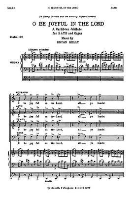 Bryan Kelly: O Be Joyful (Caribbean Jubilate)