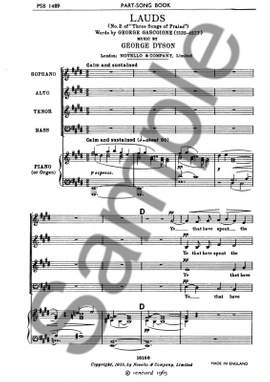 George Dyson: Lauds