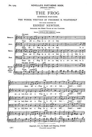 Ernest Newton: The Frog