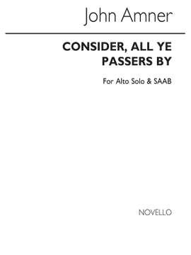 John Amner: Consider All Ye Passers By