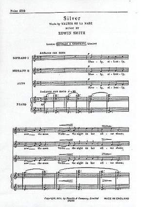 Edwin Smith: Silver