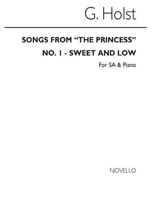 Gustav Holst: Sweet And Low for SA and Piano
