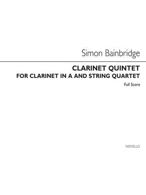 Simon Bainbridge: Clarinet Quintet
