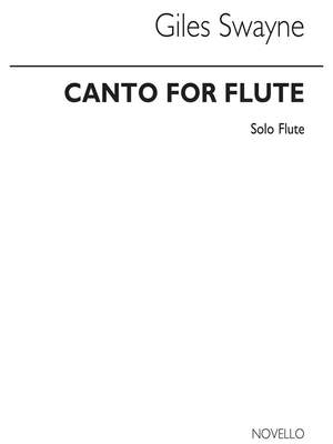 Giles Swayne: Canto For Flute