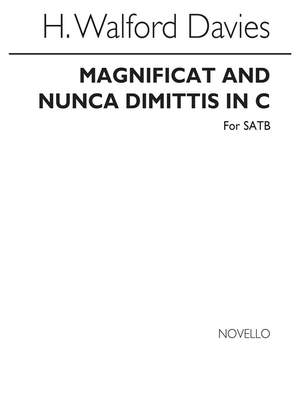H. Walford Davies: Magnificat And Nunc Dimittis In C for SATB Chorus