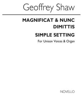 Geoffrey Shaw: Magnificat And Nunc Dimittis Simple Setting