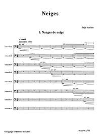 Kaija Saariaho: Neiges For Eight Cellos