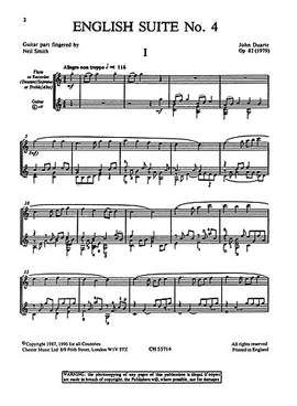 John W. Duarte: English Suite 4