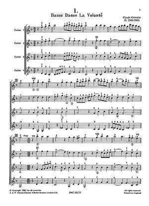 Guitar Quartets Volume 1