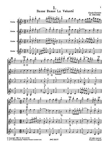 Guitar Quartets Volume 1