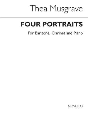 Thea Musgrave: Four Portraits Bar for Clarinet and P.