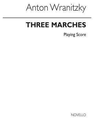 Anton Wranitzky: Three Marches for Three Clarinets (Player's Score)