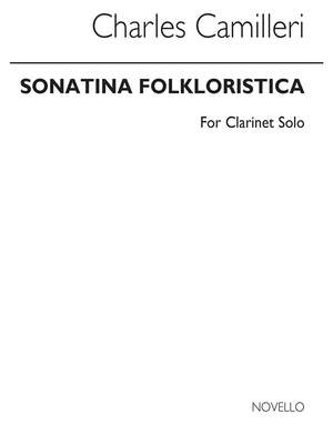 Charles Camilleri: Sonatina Folklorista for Clarinet Solo