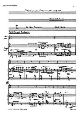Cyril Scott: Concerto For Oboe & Orchestra
