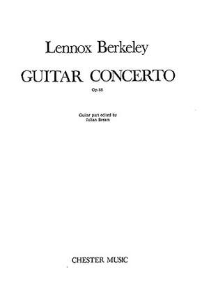 Lennox Berkeley: Concerto For Guitar And Orchestra Op.88