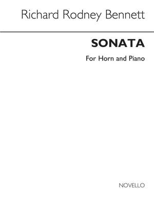 Richard Rodney Bennett: Sonata for Horn and Piano