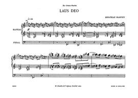 Jonathan Harvey: Laus Deo for Organ