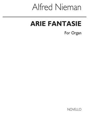 Alfred Nieman: Arie-Fantasie For Organ