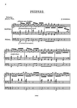 Nicolas-Jacques Lemmens: Fanfare