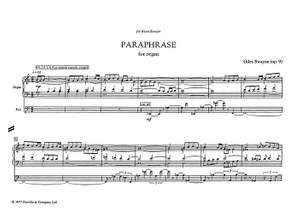 Giles Swayne: Paraphrase for Organ