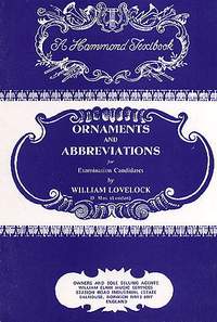 William Lovelock: Ornaments And Abbreviations