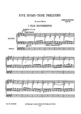 John Gardner: Five Hymn Tune Preludes