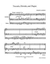 Francis Jackson: Toccata, Chorale & Fugue