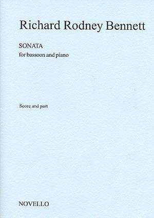 Richard Rodney Bennett: Sonata For Bassoon And Piano