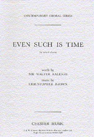 Christopher Brown: Even Such Is Time