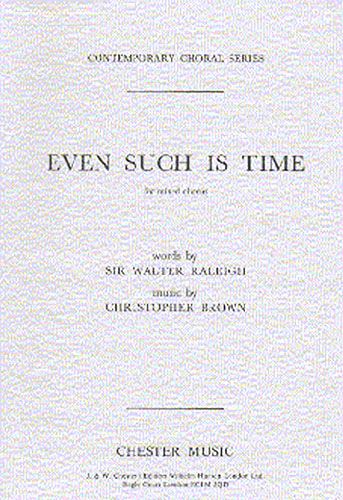 Christopher Brown: Even Such Is Time